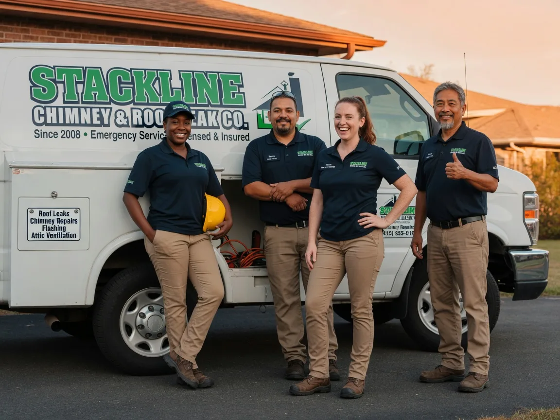 Chimney flashing repair company in Manito, IL